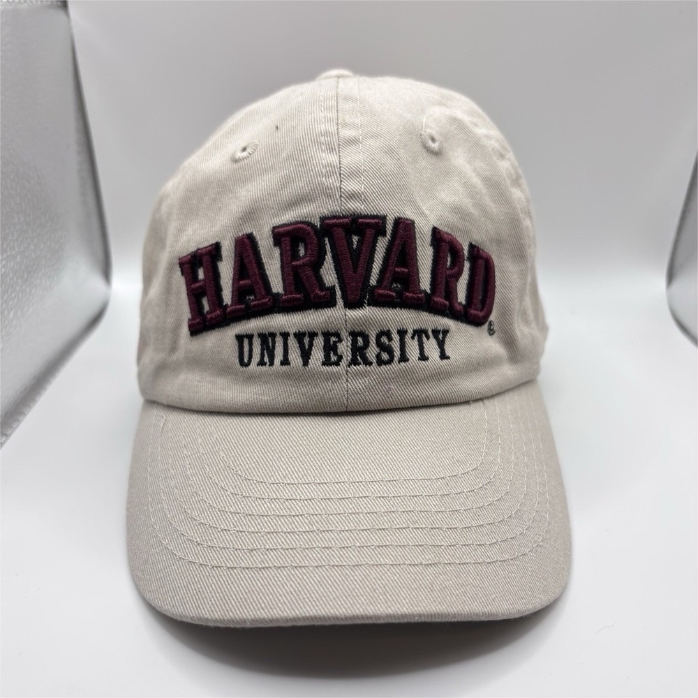 Bay State Apparel Harvard Crimson Officially Licensed Beige Hat